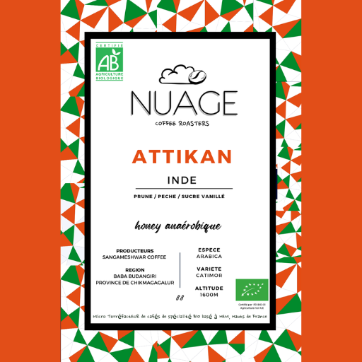 Café Attikan – Inde (Grand format - 8kg)