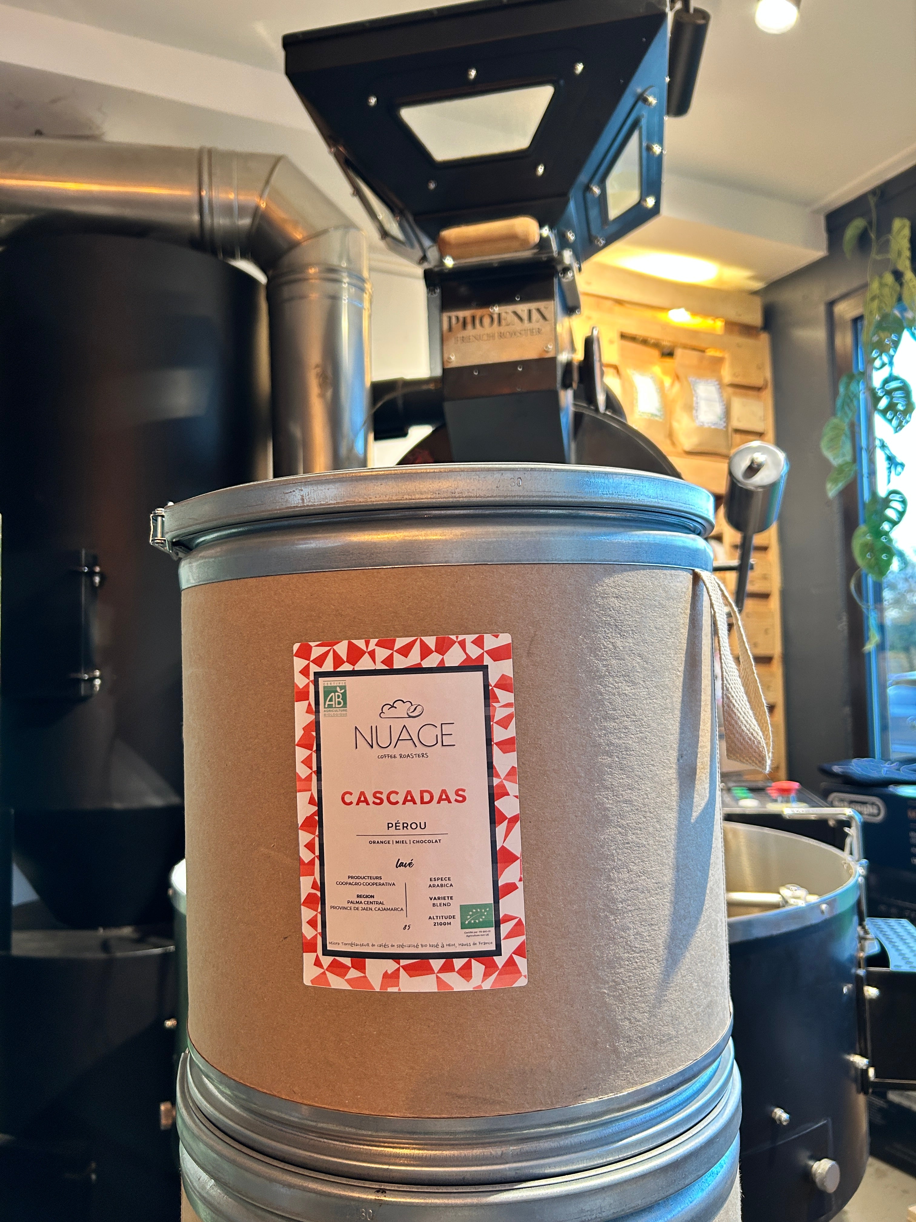 Café Cascadas – Pérou (Grand format - 8kg)